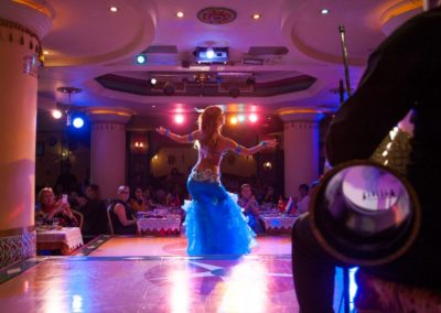 Espectáculo de danza de vientre con cena