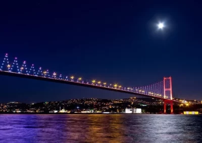 Crucero nocturno con cena y espectáculo