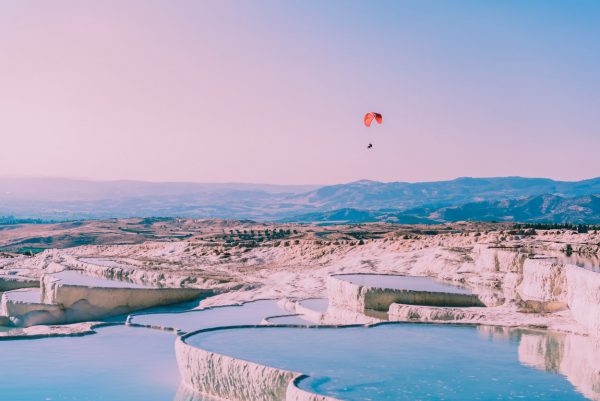 Excursión a Hierápolis y Pamukkale en avión