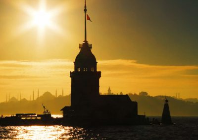 Crucero por el Bósforo al atardecer